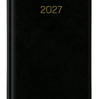 Календар-бележник Castelli Balacron 894 А5,2027,черен