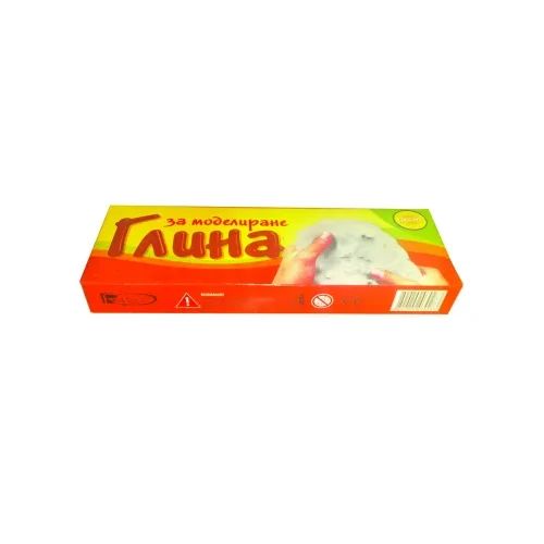 Глина за моделиране, бяла, 400g
