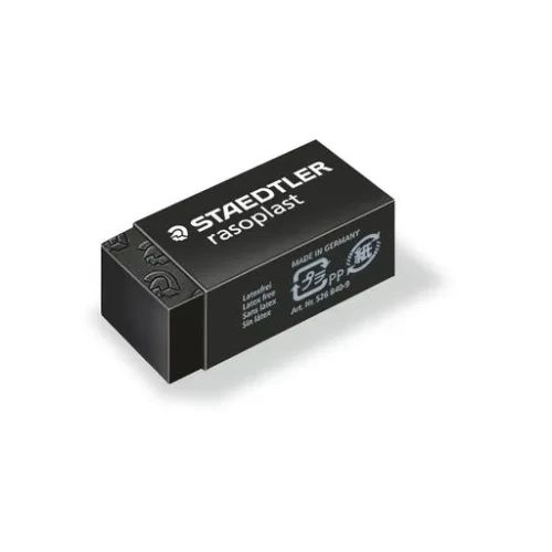 Гума Staedtler Rasoplast 526 B40, 33x16x13mm,черна