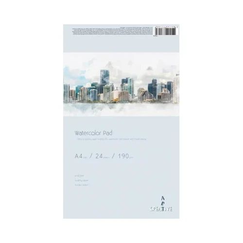 Скицник Watercolor Pad А4, 190 g, 24 листа