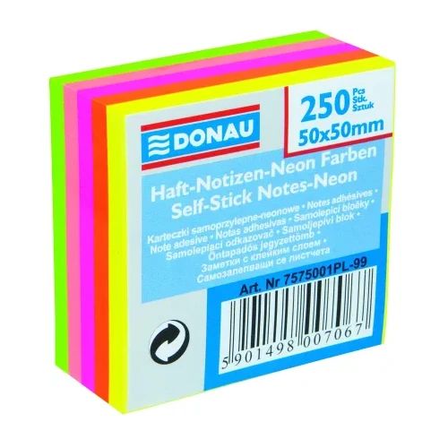 Куб Donau самозал. листчета 50х50, 250л, неон