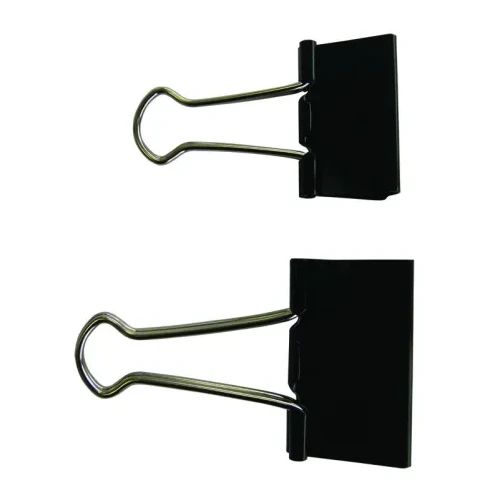 Щипка за пари Office Products, мини, 25mm, черна