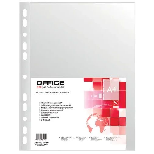 Джоб Office Products с перф. мат, А4, 40микрона опаковка 100