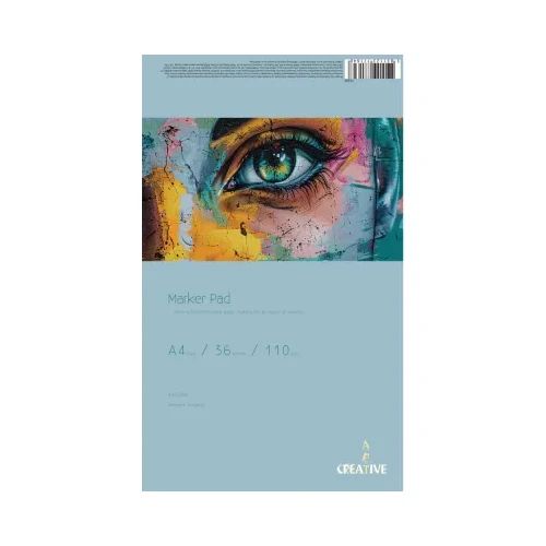 Скицник Marker Pad А4, 110 g, 36 листа