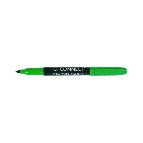 Маркер Q-Connect за CD/DVD, 1.0 mm, зелен