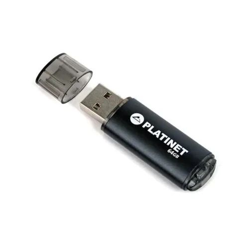 Преносима памет Platinet X-Depo USB 2.0, 64 GB, черна