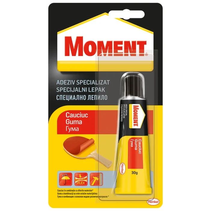 Специално лепило за гума Moment Rubber, 30г