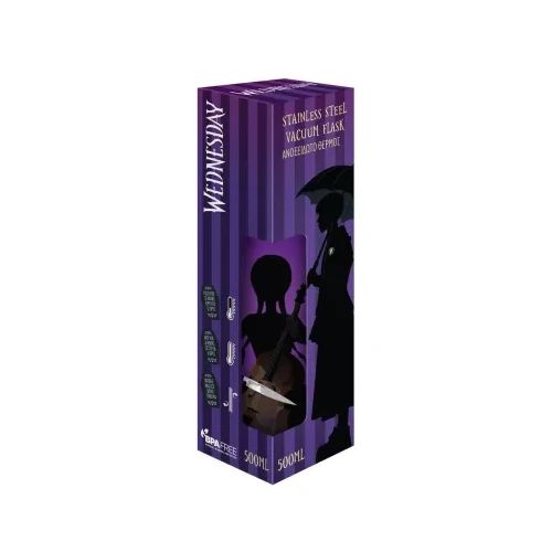 Термо бутилка Wednesday 500ml, Purple