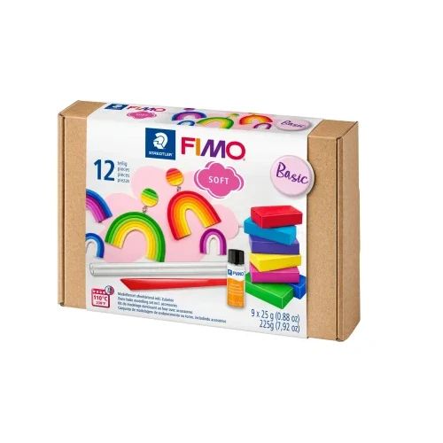 Комплект глина Staedtler Fimo Soft Basic 802310