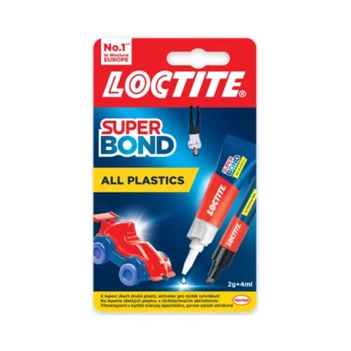 Секундно лепило LOCTITE Super Bond All Plastics,2g