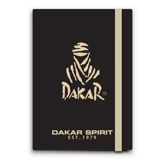 Бележник с ластик Dakar A6, ШР, 96 л