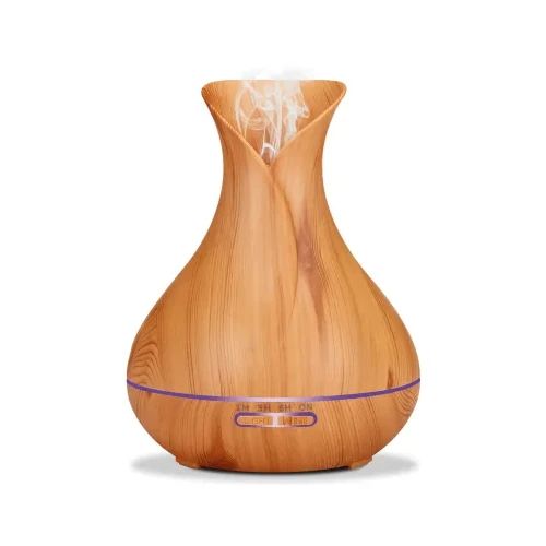 Ултразвуков арома дифузер Platinet, 400ml, светло кафяв
