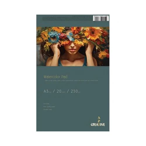 Скицник Watercolor Pad А3, 230 g, 20 листа