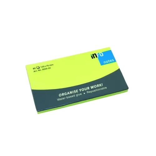 Самозалепващи листчета Info notes 125x75mm, ВАР