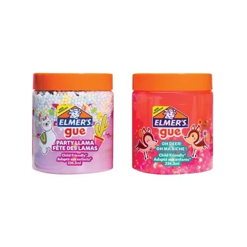 Слайм Elmers Animal Party, 2х236 ml