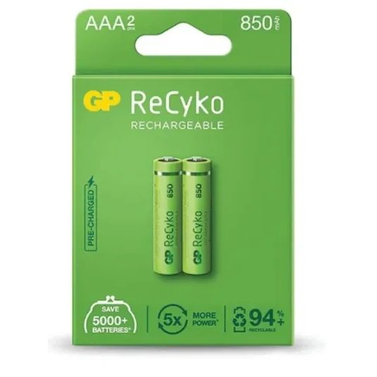 Батерия акум.GP R03, AAA, 1.2V, NiMH,оп.2, 850mAh