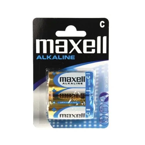 Батерия Maxell, LR14, алкални, 2 броя, блистер