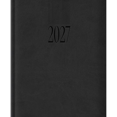 Календар-бележник Castelli Tucson A5, 2027, черен