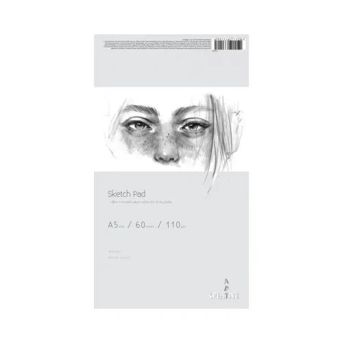 Скицник Sketch Pad А5, 110 g, 60 листа