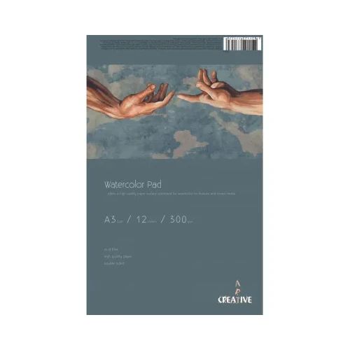 Скицник Watercolor Pad А3, 300 g, 12 листа