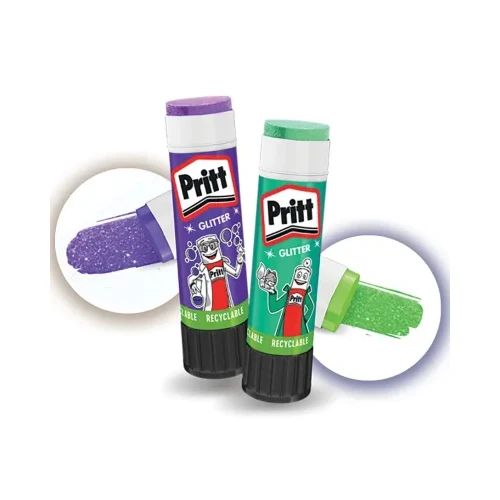 Сухо лепило Pritt с металически ефект 2 х 20g