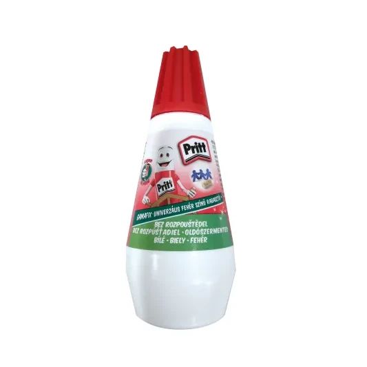 Универсално течно лепило Pritt, бяло/прозр, 100 ml
