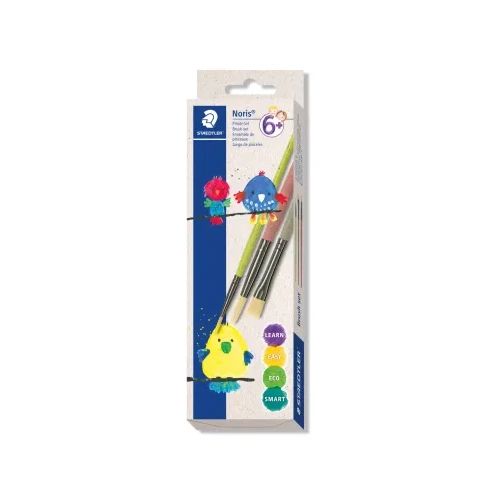 Комплект четки Staedtler Noris, 3 броя