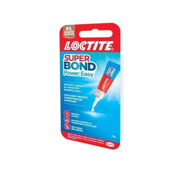 Секундно лепило Loctite Super Bond Power Easy, 2g