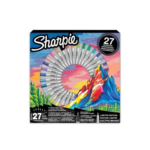 Комплект перманентни маркери Sharpie Blitz Holiday, 27 цвята