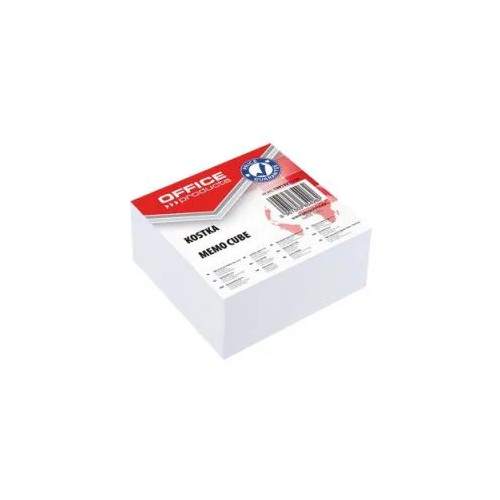 Куб Office бели листчета, 85х85х40mm,подл,400 броя