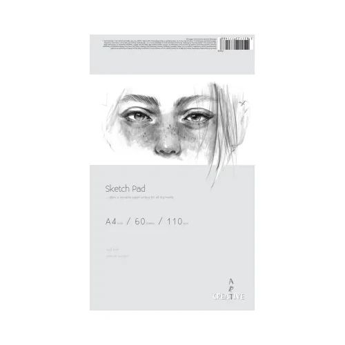Скицник Sketch Pad А4, 110 g, 60 листа