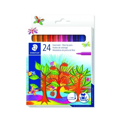 Флумастри Staedtler 325, 24 цвята