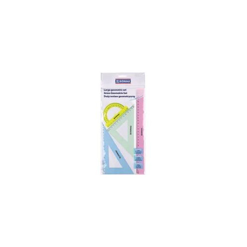 Геометричен комплект Donau 30cm, цветен, 4 части