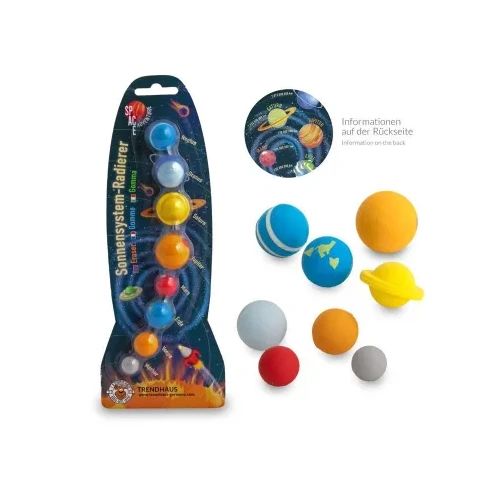 Комплект гумички Trendhaus Space Adventure, 8 броя