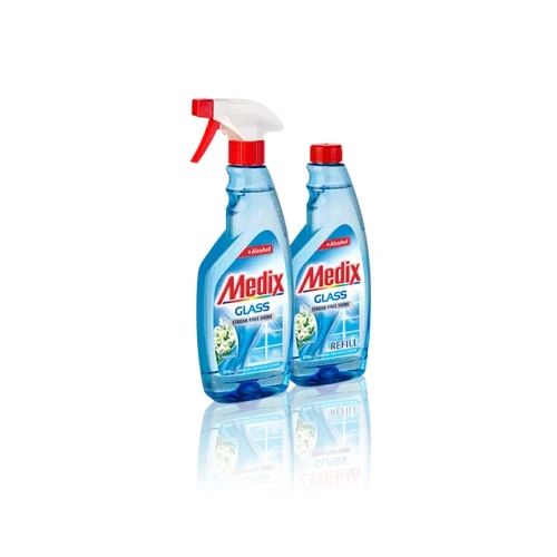 Препарат за поч. на стъкло Medix, с помпа, 500ml