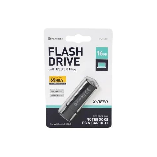 Преносима памет Platinet X-Depo USB 3.0, 16 GB
