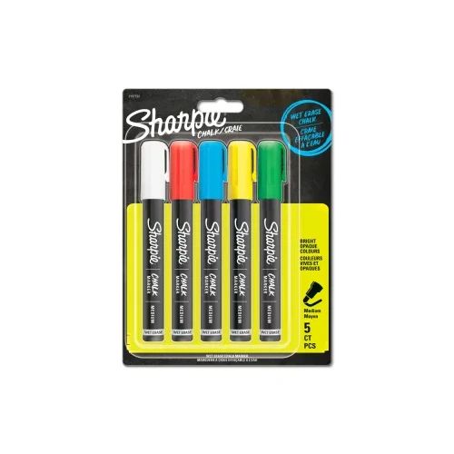 Комплект тебеширен маркер Sharpie, бл.5