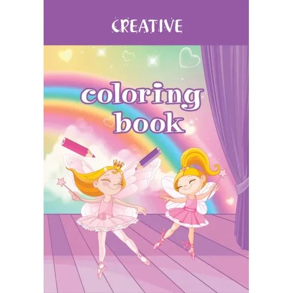 Книжка за оцветяване Creative Mini, Ballerina