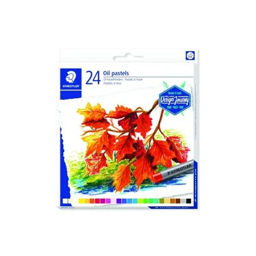Маслени пастели Staedtler Design Journey, 24 цвята
