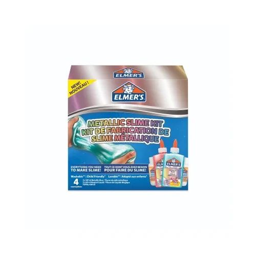 Комплект за слайм Elmers, металикови цветове