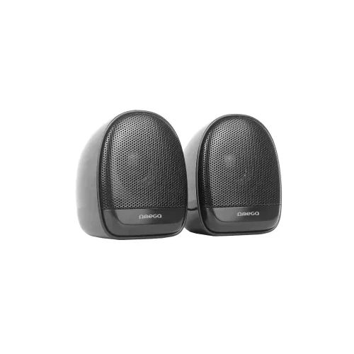 Тонколони Omega, 2x3W, черни