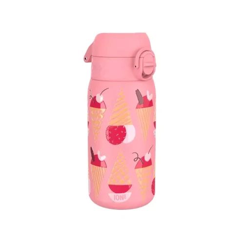 Бутилка за вода Ion8 Print, метална, 400ml, Ice Creams