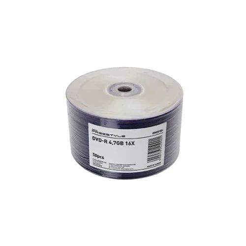 DVD-R Omega Freestyle 4.7GB, 16x, опаковка 50 броя на шпиндел