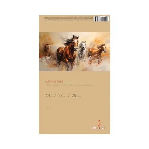 Скицник Canvas Pad А4, 280 g, 12 листа