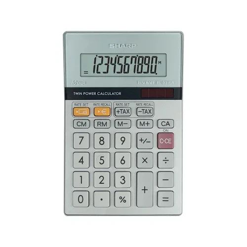 Настолен калкулатор Sharp EL331ERB, 10 разряда