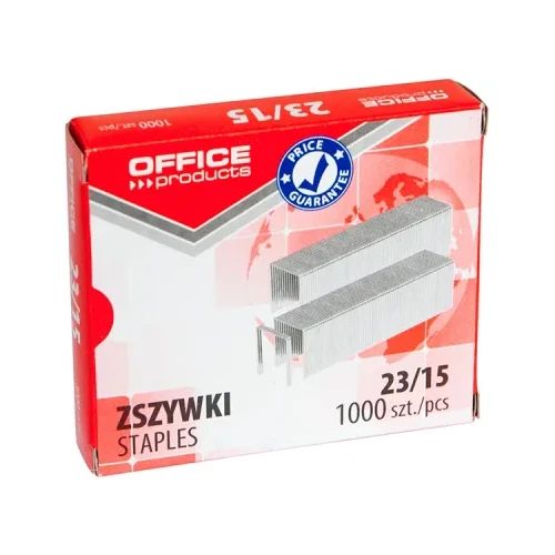 Телчета Office Products 23/15, до 120 листа, опаковка 1000