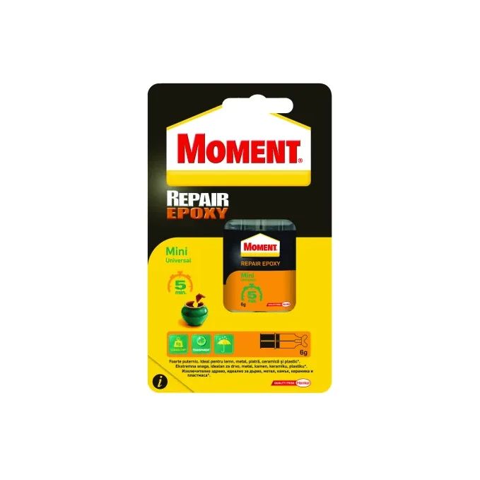 Епоксидно лепило Moment, двукомпонентно, 6ml