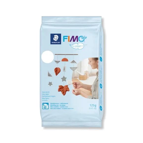 Глина Staedtler Fimo Air light 8130, 350g, бял