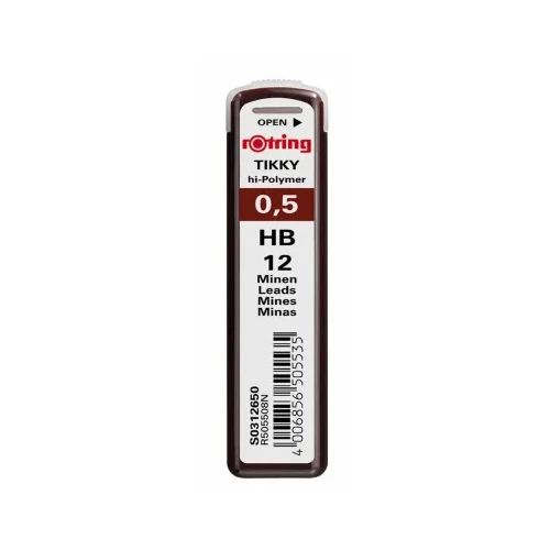 Графити Rotring за Автоматичен молив, 0.5mm, HB