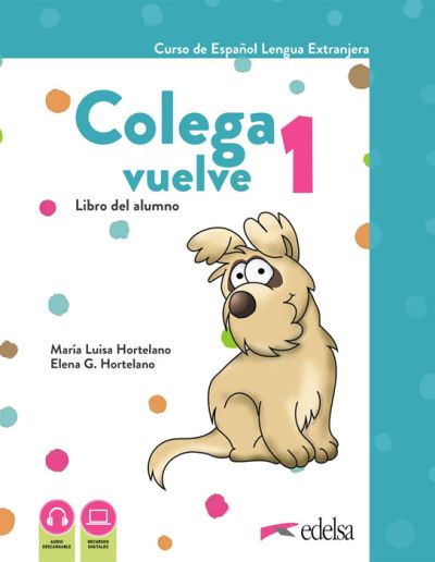 Комплект Colega vuelve 1 - учебник, тетрадка и папка с материали